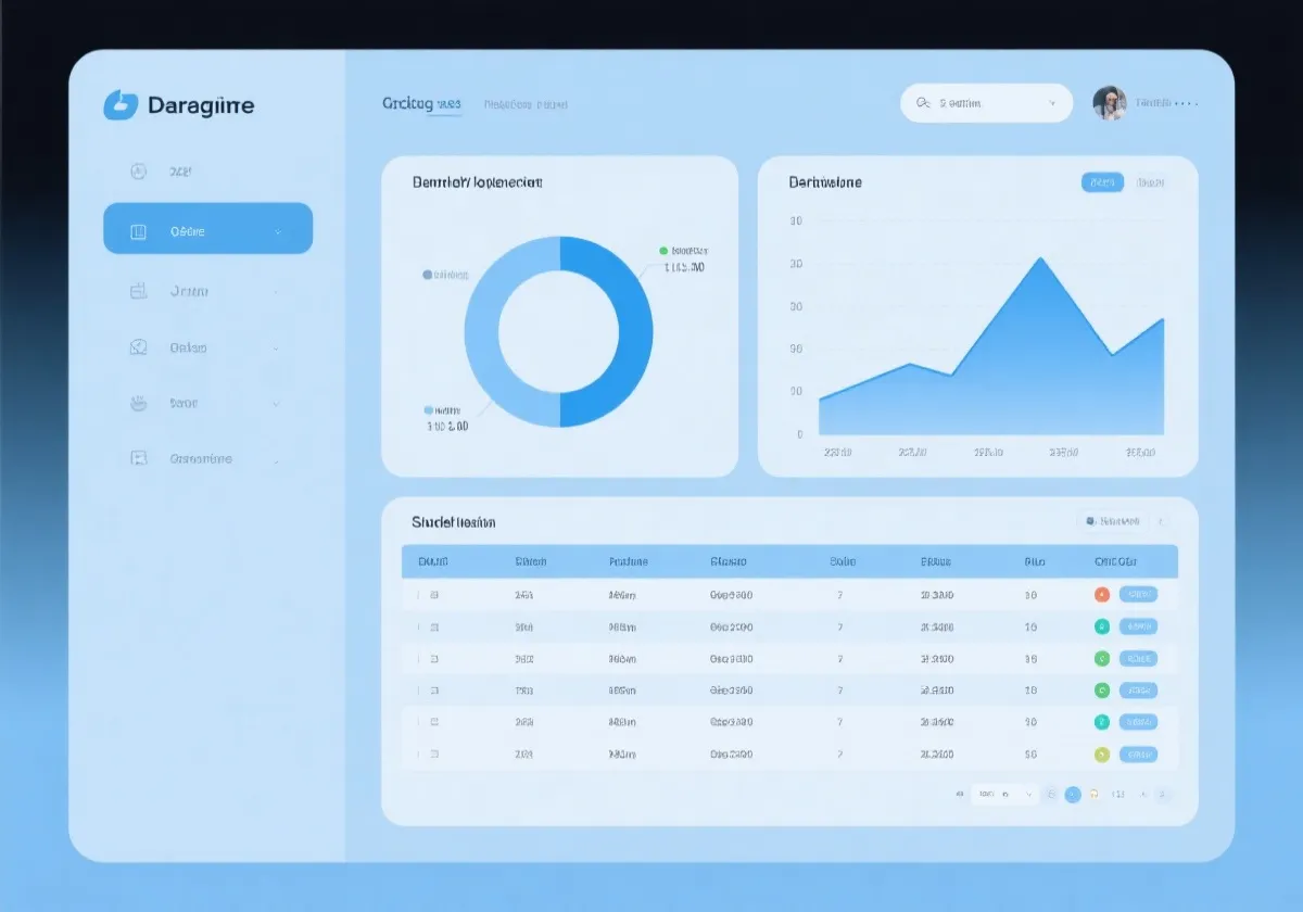 数据看板示意图