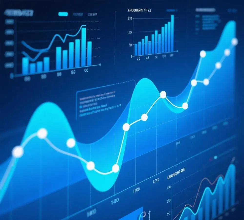 数据分析与历史趋势示意图